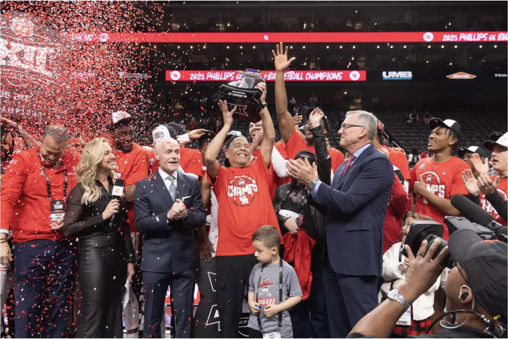 Houston wins their first Big 12 tournament title